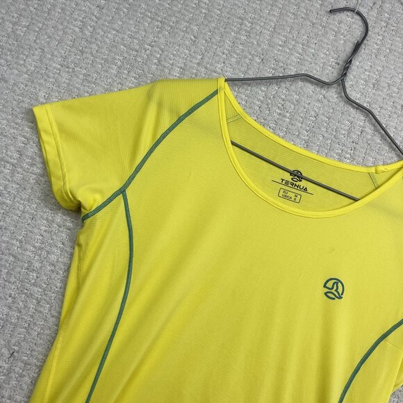 Ternua Women's Base Layer T-shirt Top Size Small US Yellow Active Wear Sports - Picture 2 of 16